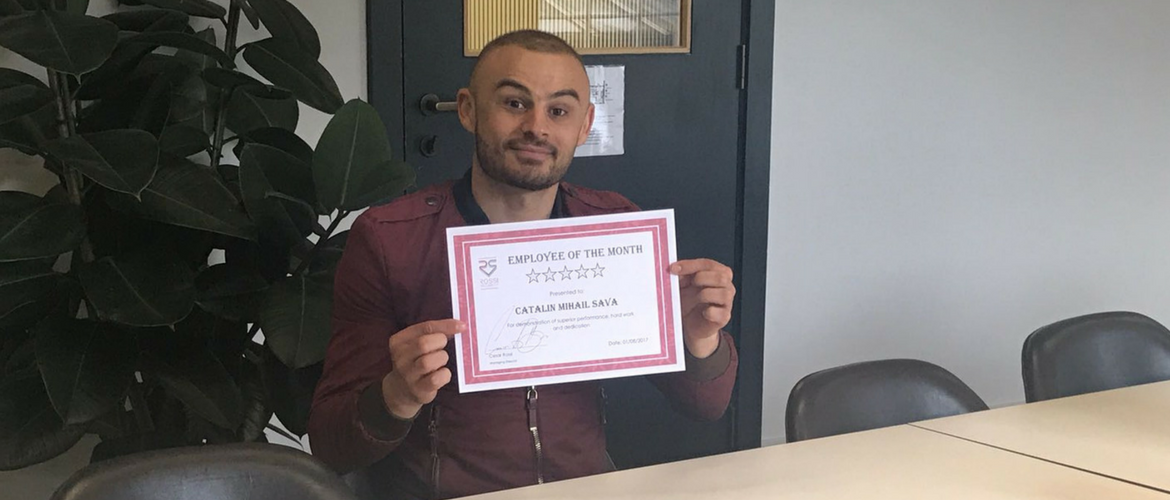 Employee of the Month - Catalin Sava