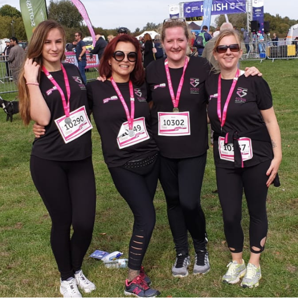 Rossi Security Race for Life Team